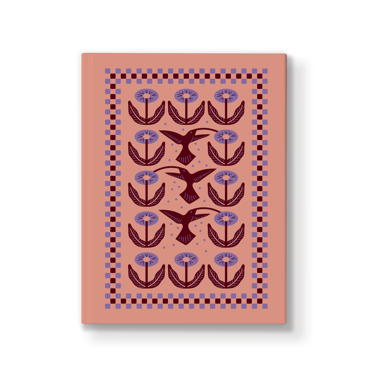 Hummingbird Field Hardcover Notebook Academic Planner