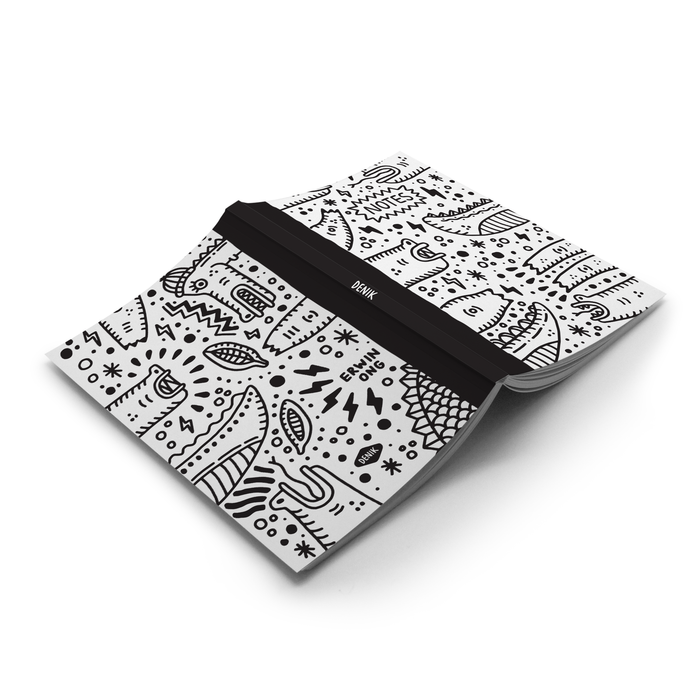 Alligator Outlines Classic Layflat Notebook