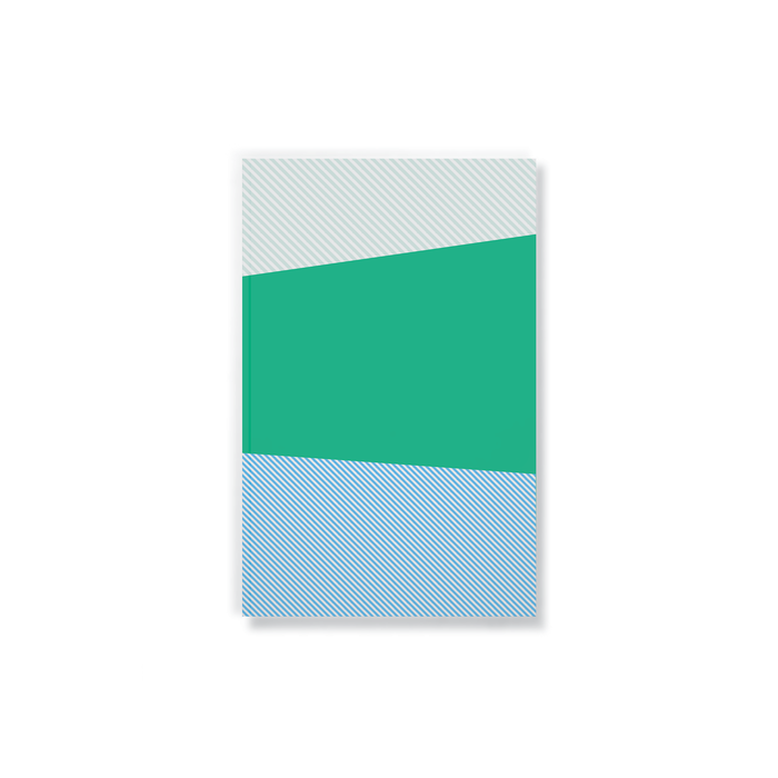 Abstract Lines Classic Layflat Notebook