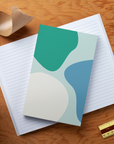 Abstract Spots Classic Layflat Notebook
