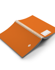 Orange Halftone Classic Layflat Notebook