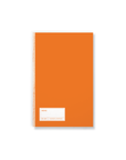 Orange Halftone Classic Layflat Notebook