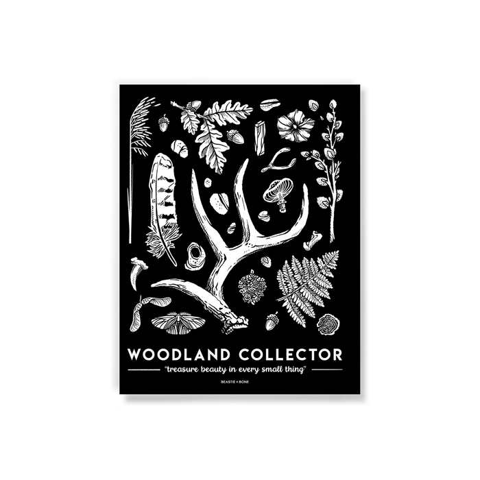 Woodland Collector Medium Layflat Notebook