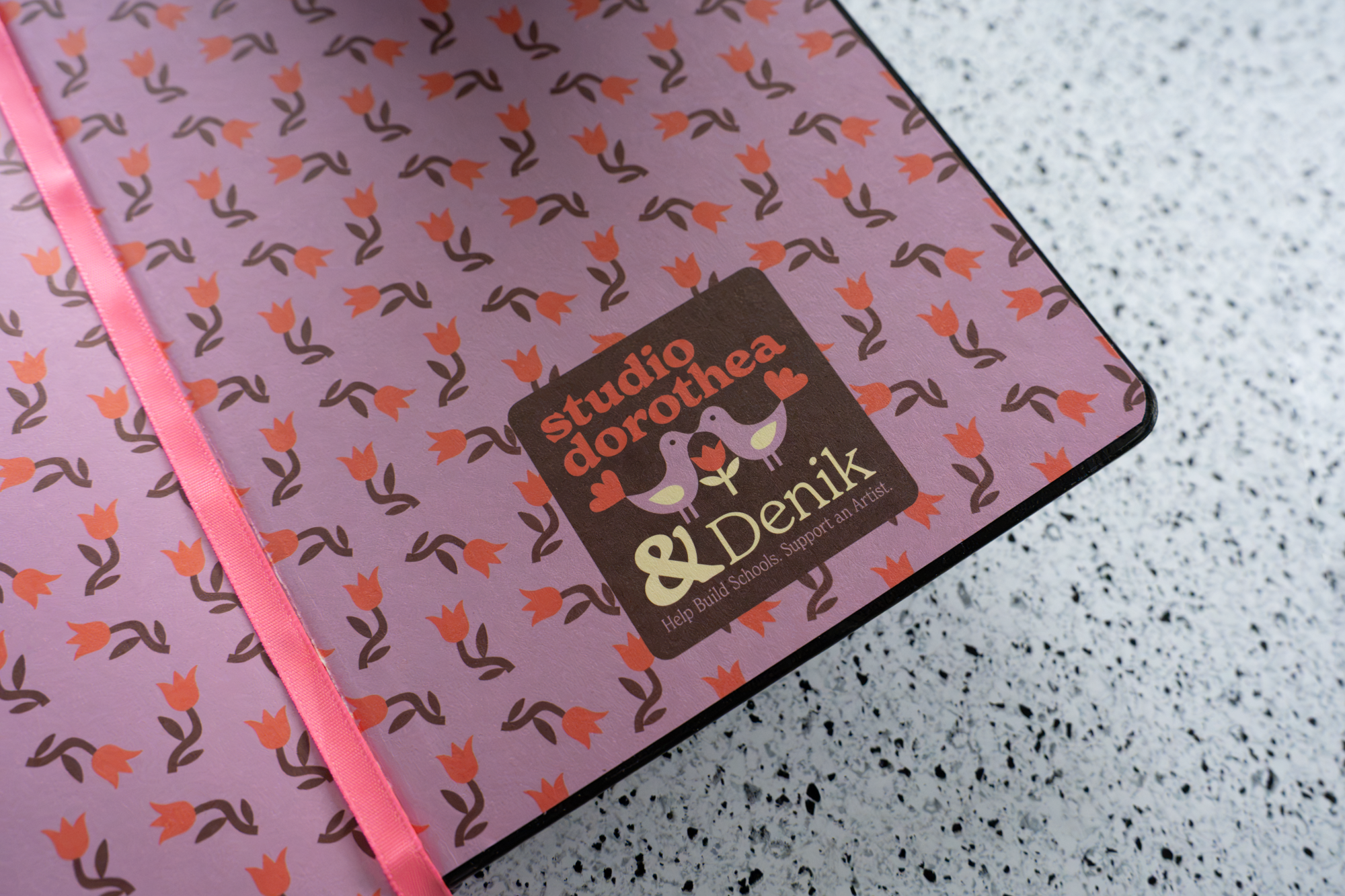 Magic Night Hardbound Embroidered Journal