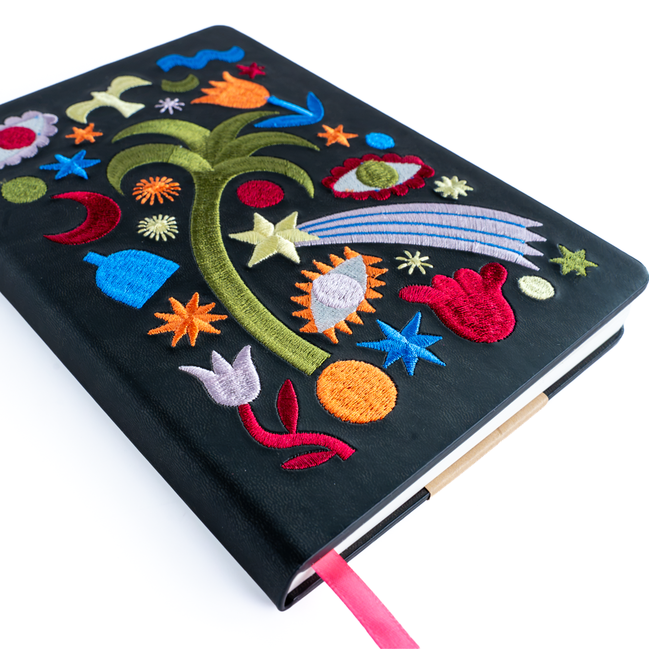 Magic Night Hardbound Embroidered Journal