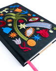 Magic Night Hardbound Embroidered Journal