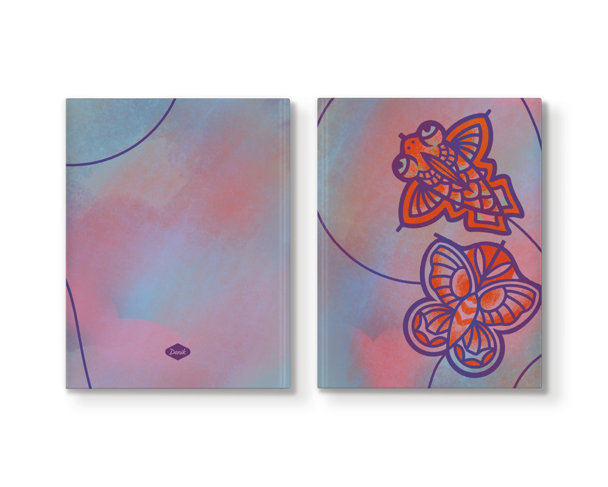 Kite Weather Hardcover Notebook - Mixed Media