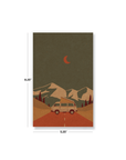 Mountain Van Classic Layflat Notebook