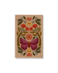 Purple Wings Kraft Layflat Notebook