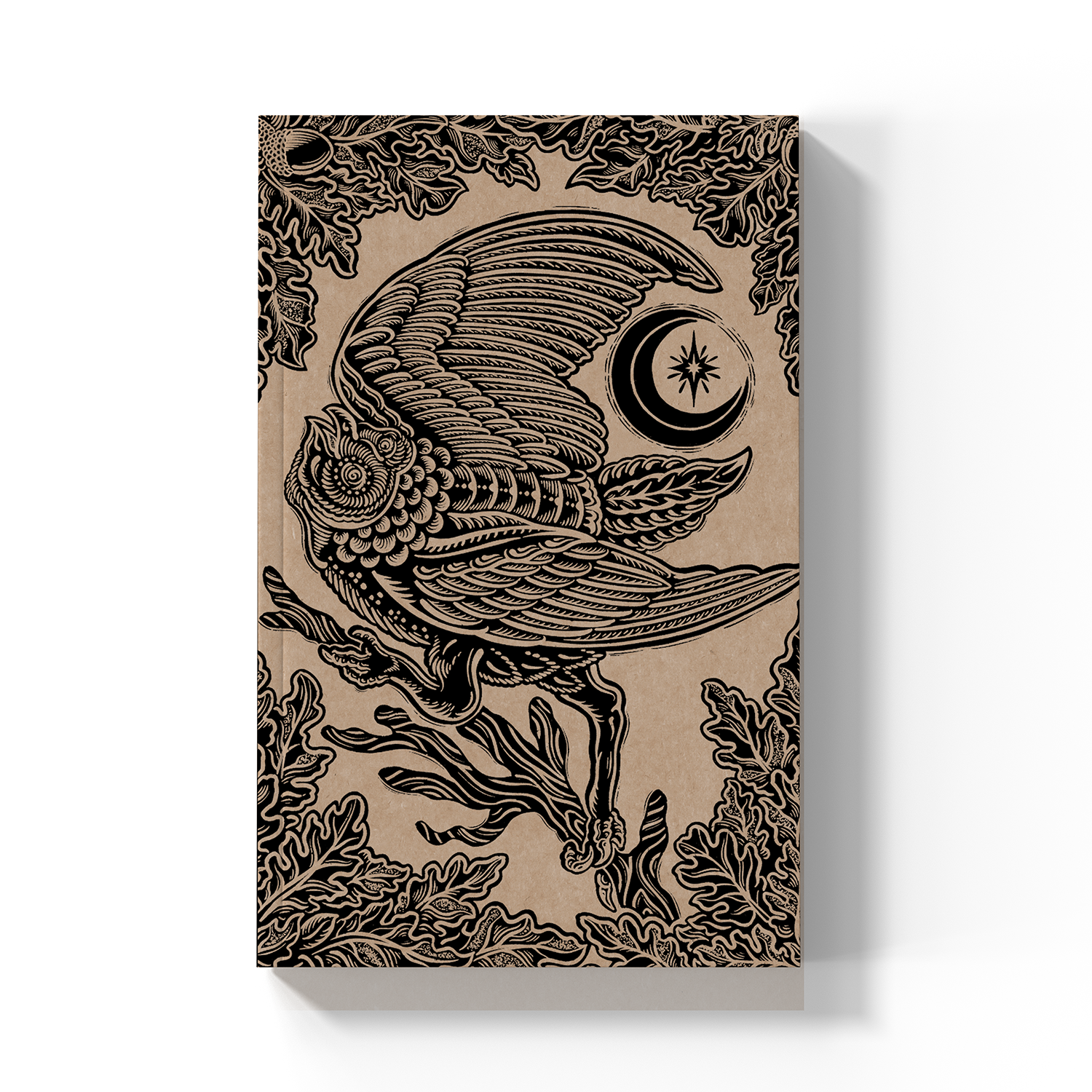 Barn Owl Kraft Classic Layflat Notebook