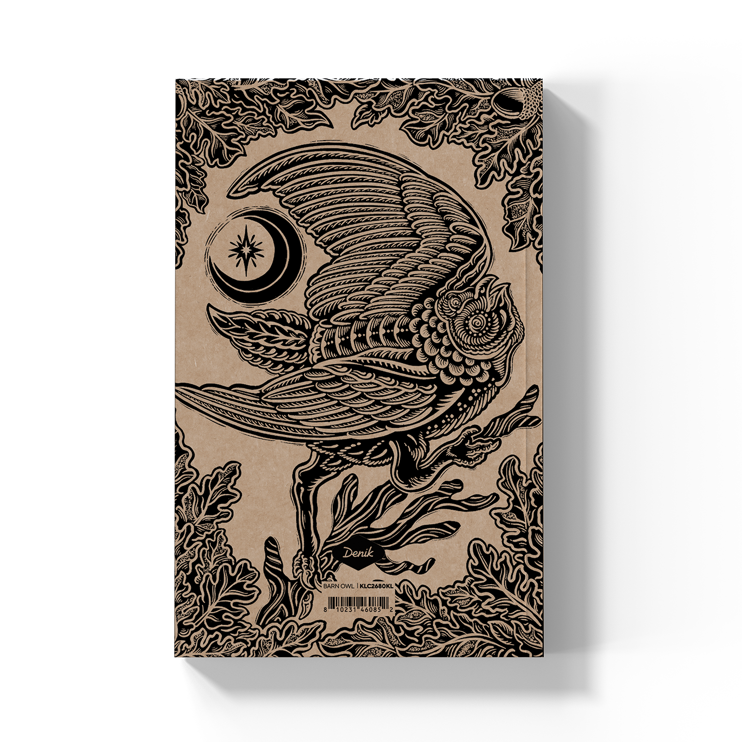 Barn Owl Kraft Classic Layflat Notebook