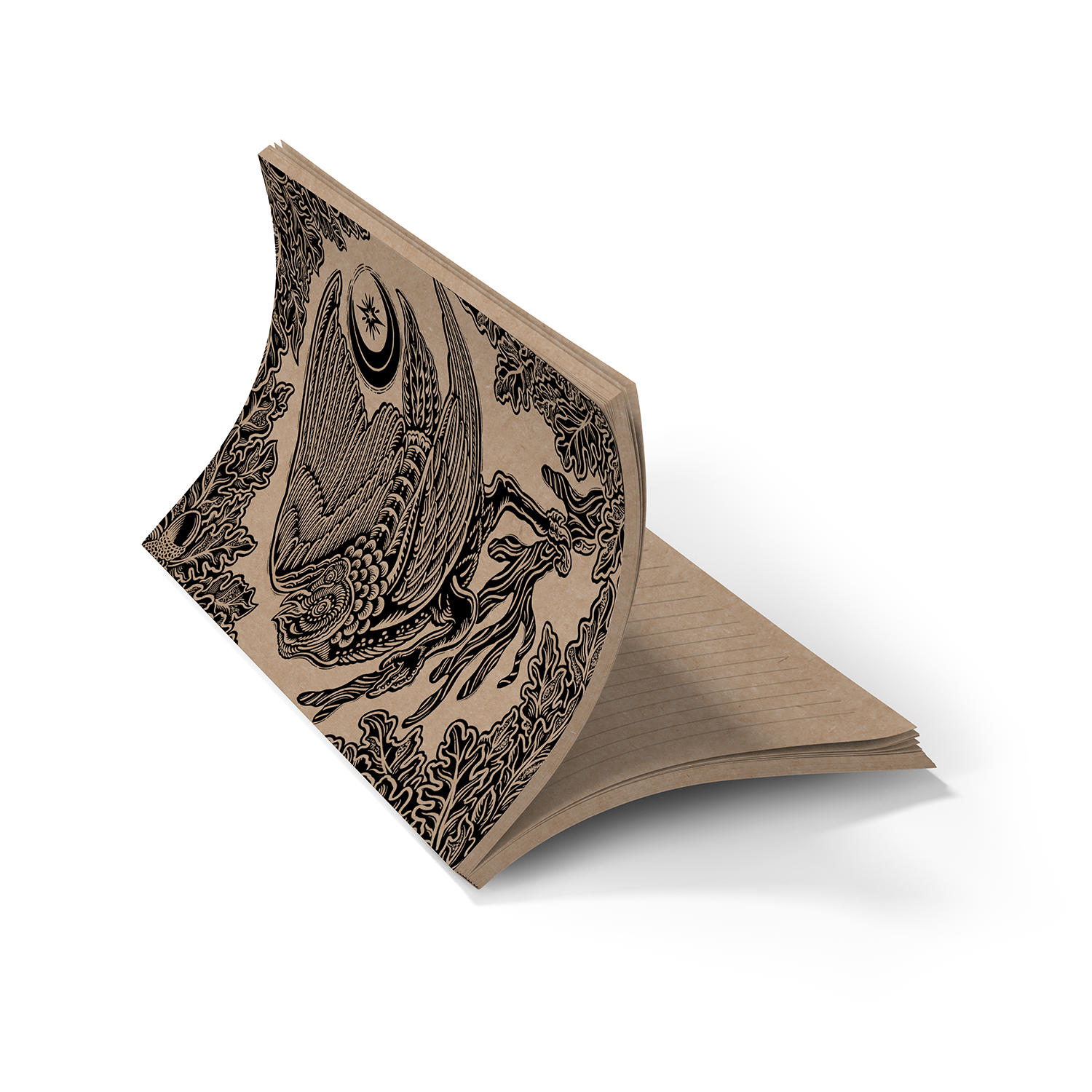 Barn Owl Kraft Classic Layflat Notebook