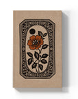Floral Frame Kraft Classic Layflat Notebook