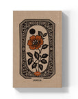 Floral Frame Kraft Classic Layflat Notebook