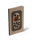 Floral Frame Kraft Classic Layflat Notebook