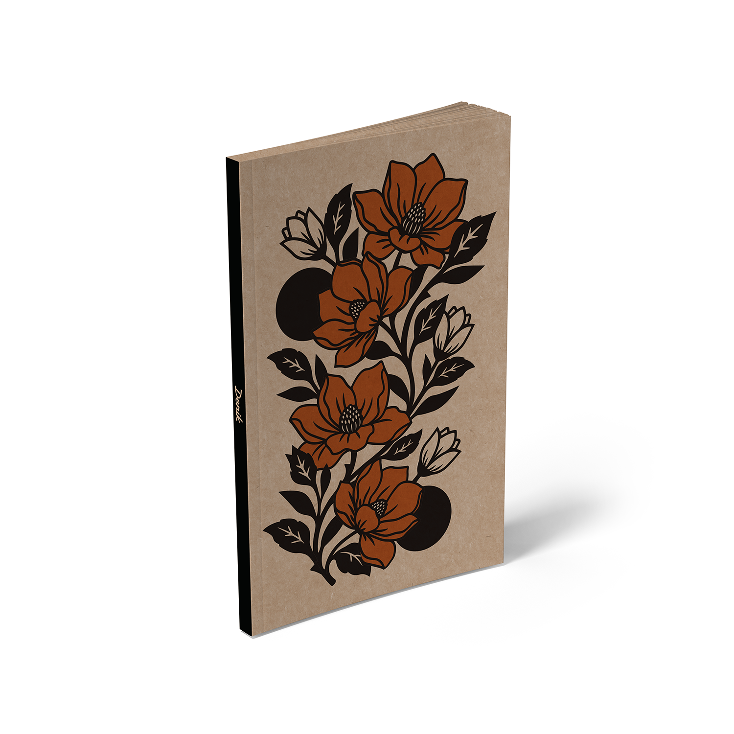 Magnolias Kraft Classic Layflat Notebook