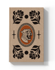 Leopard Florals Kraft Classic Layflat Notebook