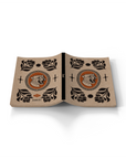 Leopard Florals Kraft Classic Layflat Notebook