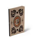 Leopard Florals Kraft Classic Layflat Notebook