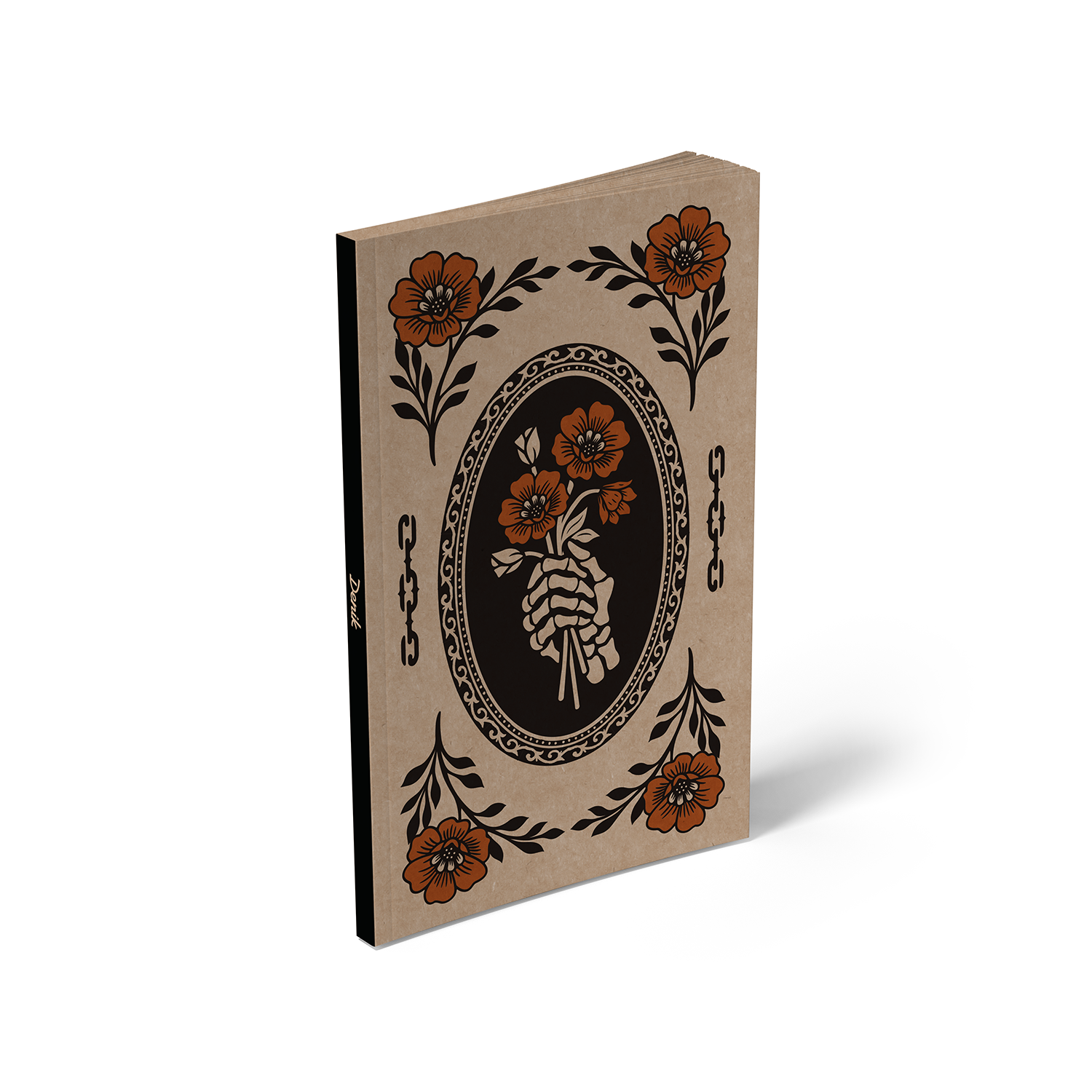 Bone &amp; Bloom Kraft Classic Layflat Notebook