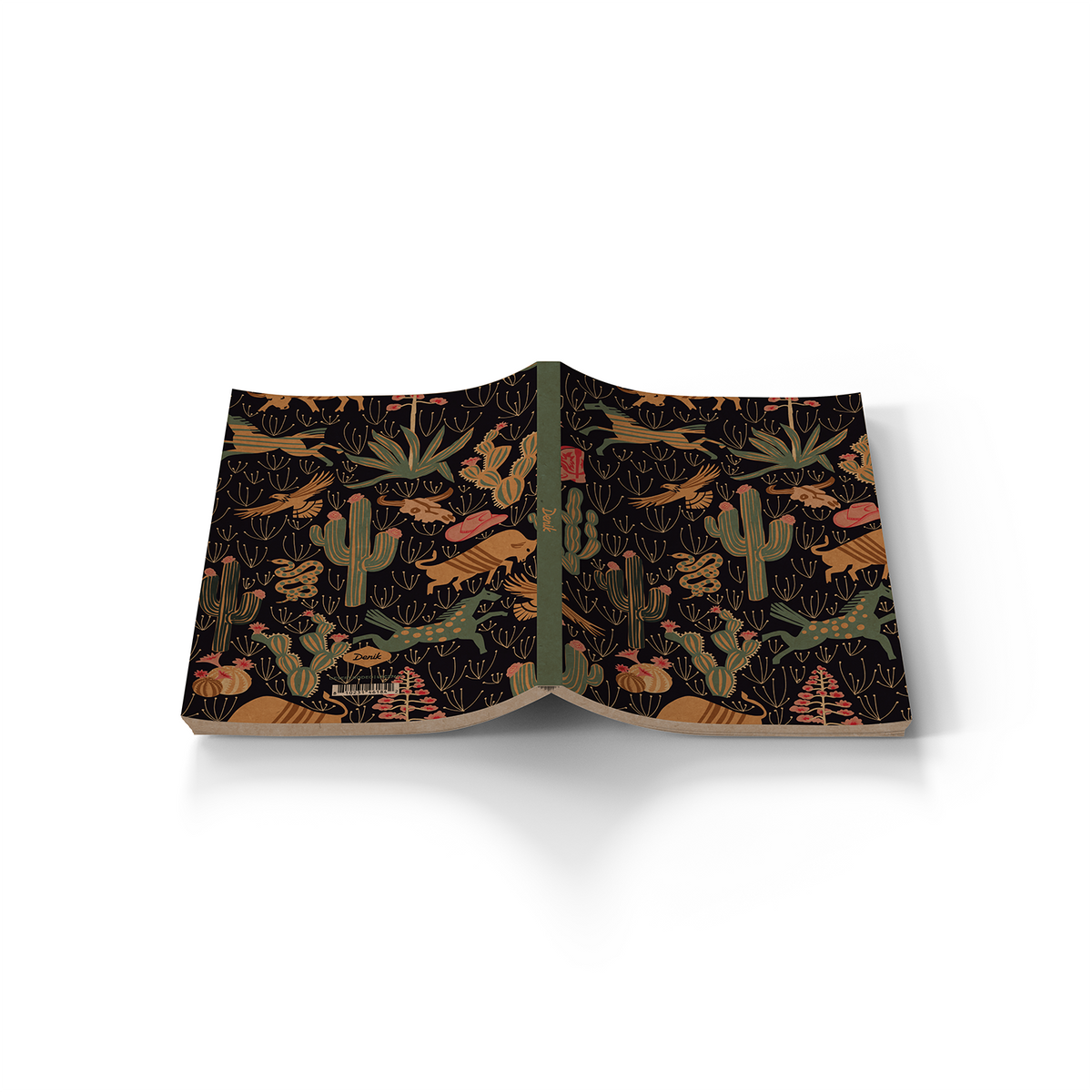 Desert Rodeo Kraft Layflat Notebook