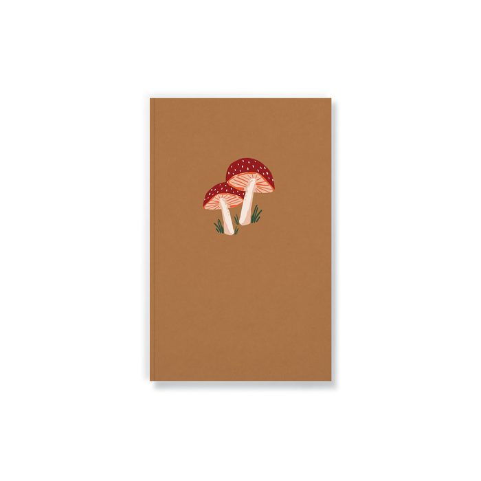 Golden Mushrooms Classic Layflat Notebook