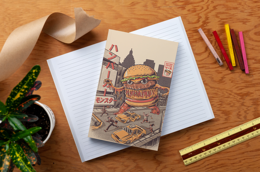 Burgerzilla Classic Layflat Notebook