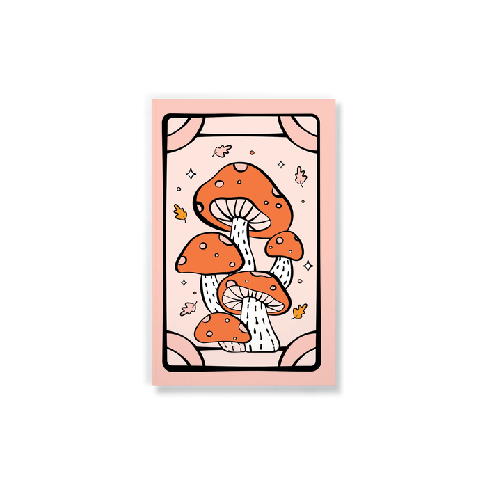 Tarot Mushrooms Classic Layflat Notebook