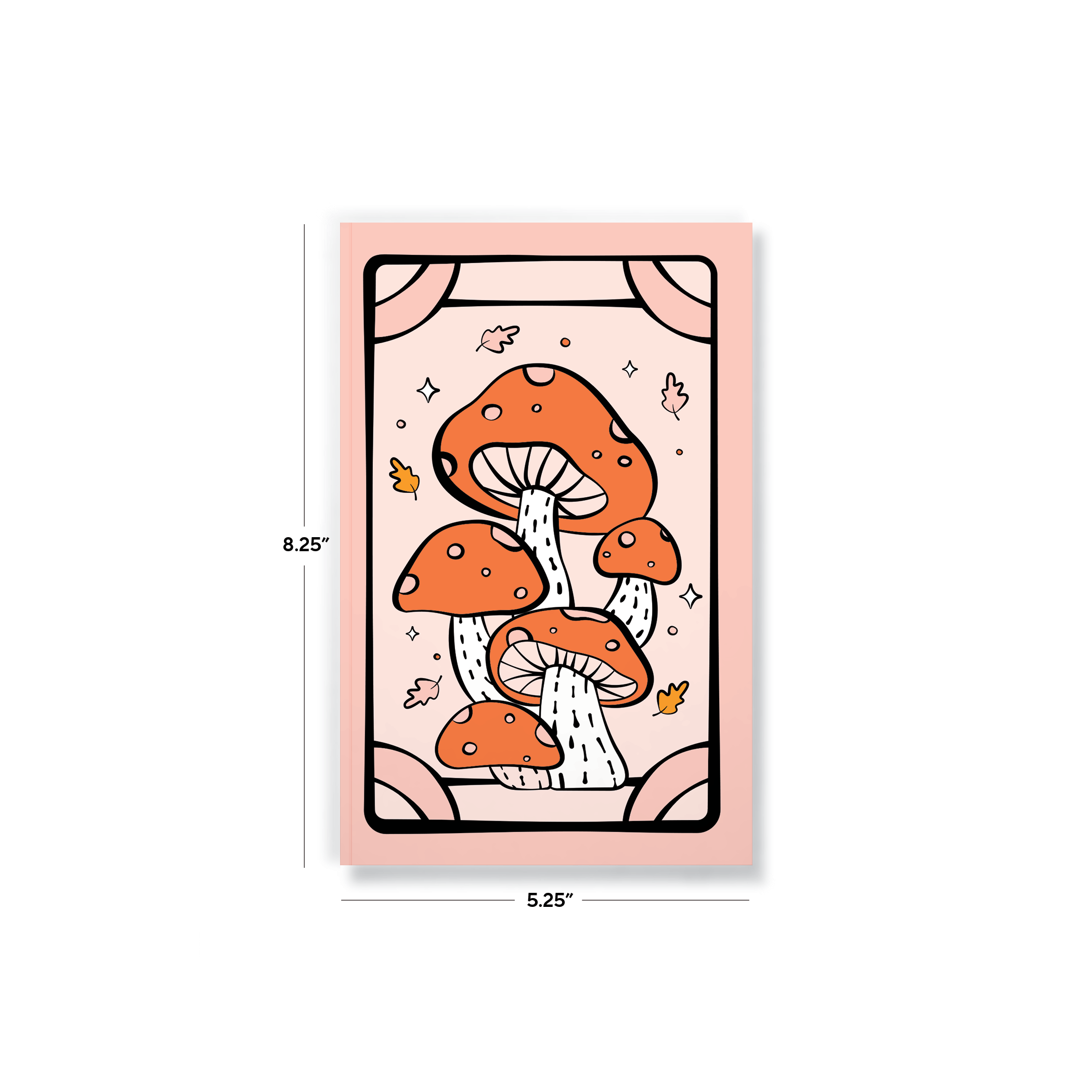 Tarot Mushrooms Classic Layflat Notebook