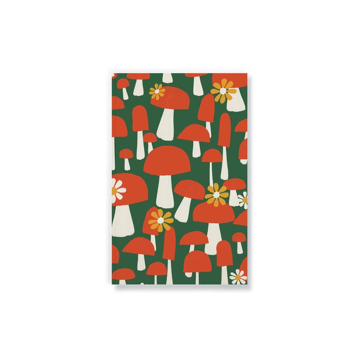 Groovy Mushrooms classic layflat notebook
