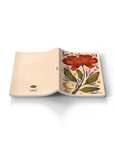 Burgundy Bloom Classic Layflat Notebook