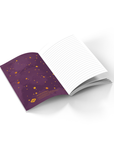 Burgundy Bloom Classic Layflat Notebook