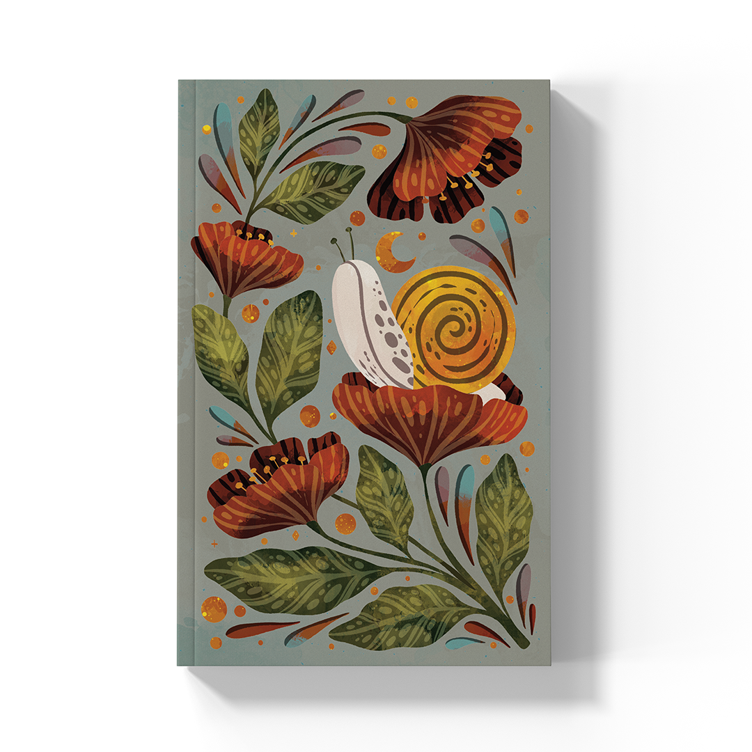 Moonlight Snail Classic Layflat Notebook