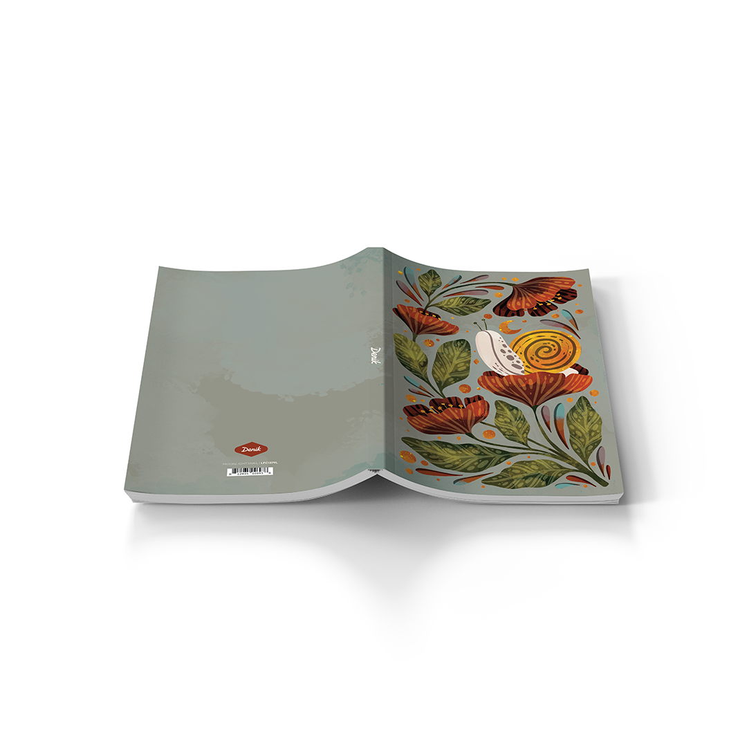 Moonlight Snail Classic Layflat Notebook