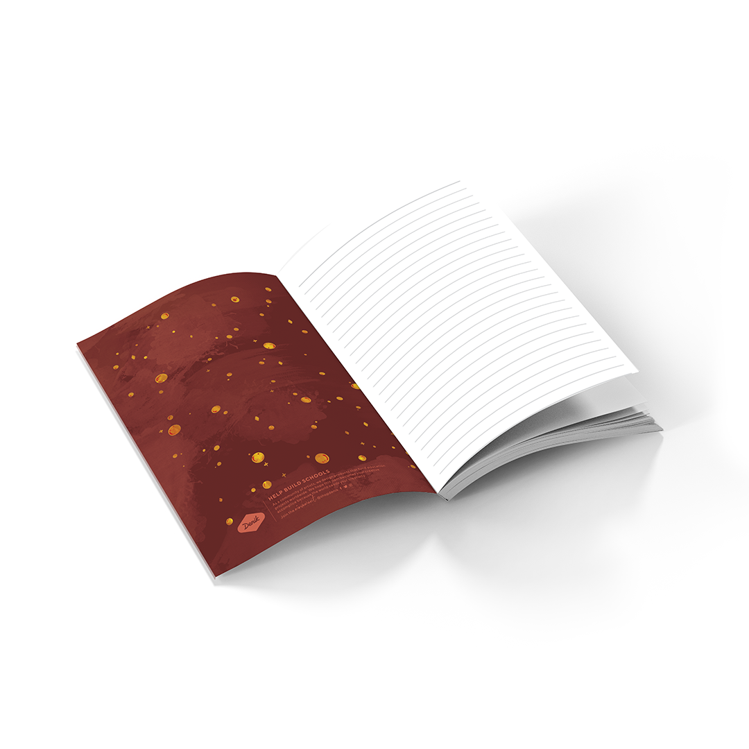Moonlight Snail Classic Layflat Notebook
