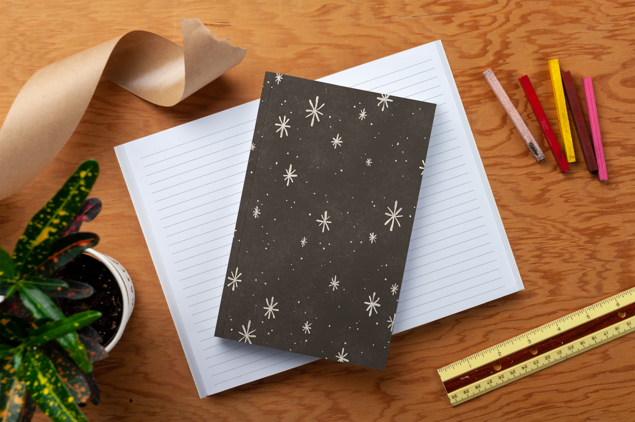 Stars Classic Layflat Notebook