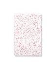 Red Speckle Layflat Notebook