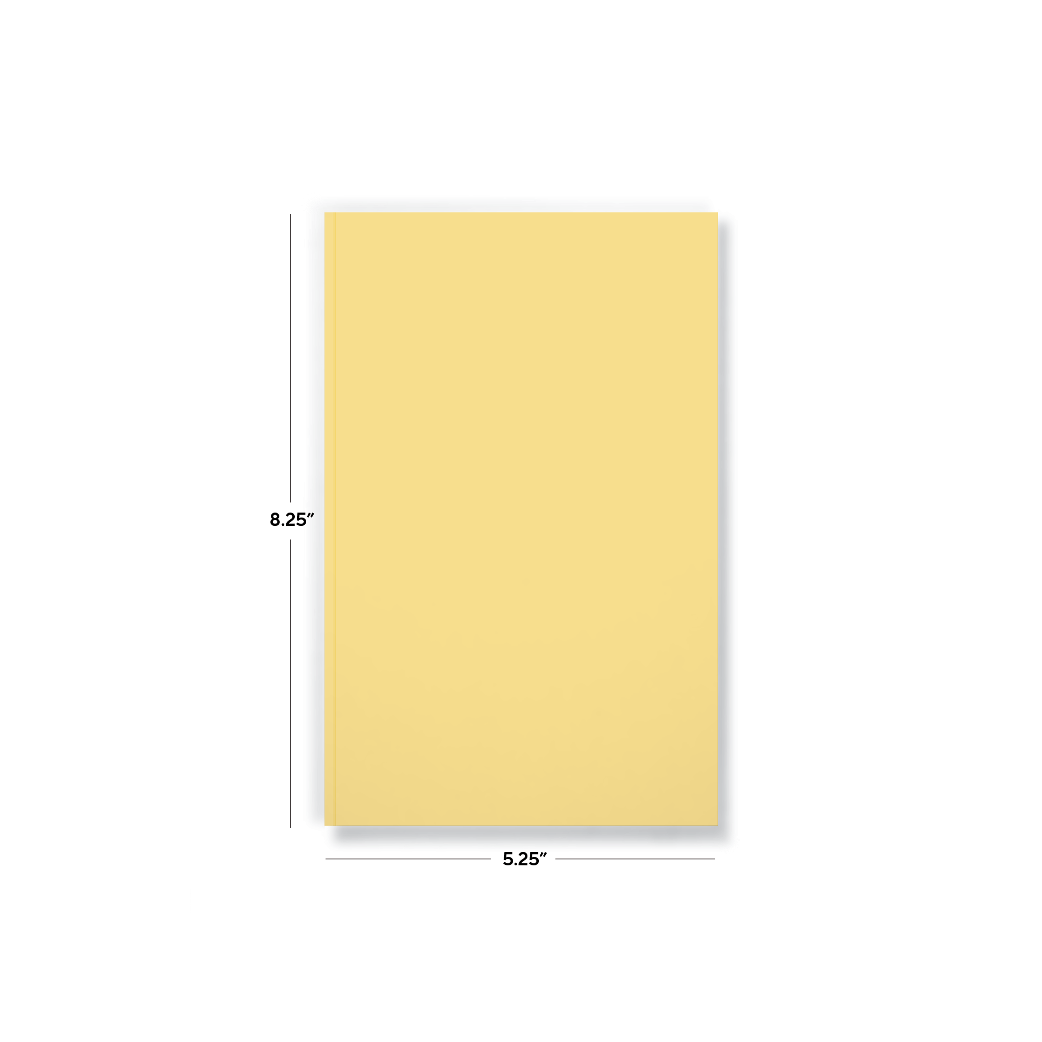 Lemon Zest Layflat Notebook