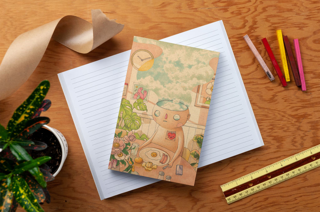 Happy Classic Layflat Notebook