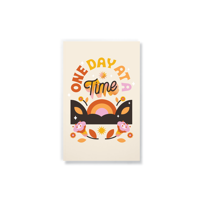 One Day at a Time Layflat Classic Notebook