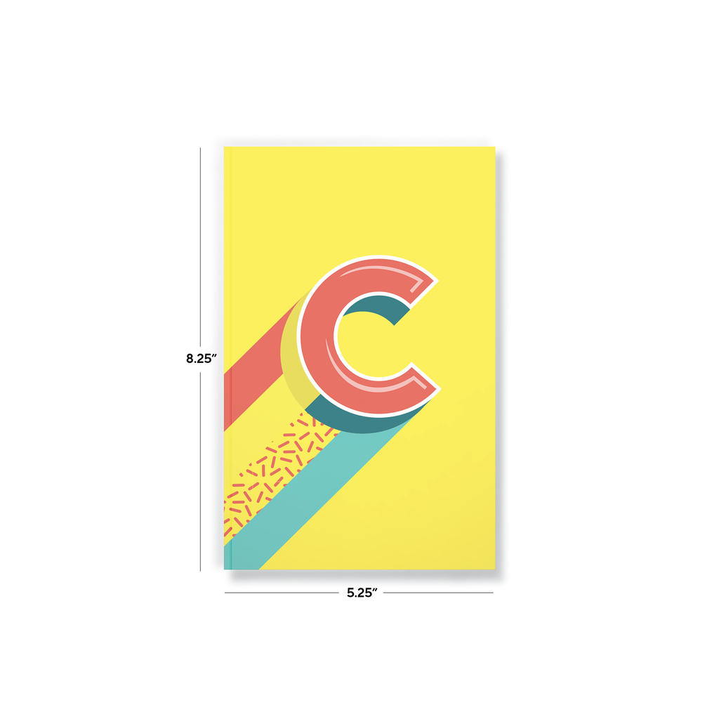"C" Classic Layflat Notebook