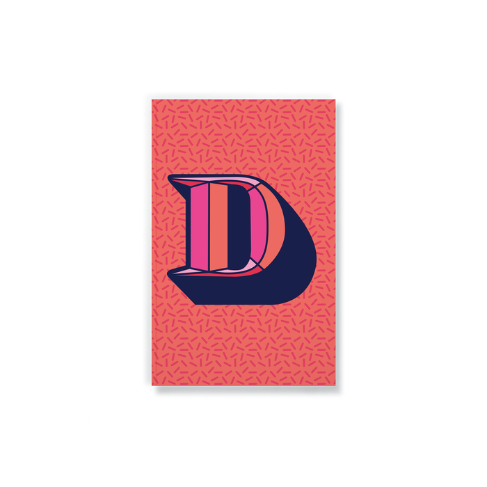 "D" Classic Layflat Notebook