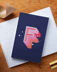 "F" Classic Layflat Notebook