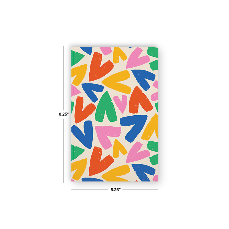 Colorful Beats Classic Layflat Notebook