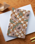 Checks & Flowers Classic Layflat Notebook