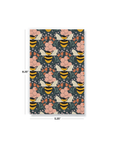 Honeycomb Bee Classic Layflat Notebook