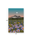 Mountain Flowers Classic Layflat Notebook