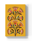 Golden Floral Classic Layflat Notebook