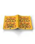 Golden Floral Classic Layflat Notebook