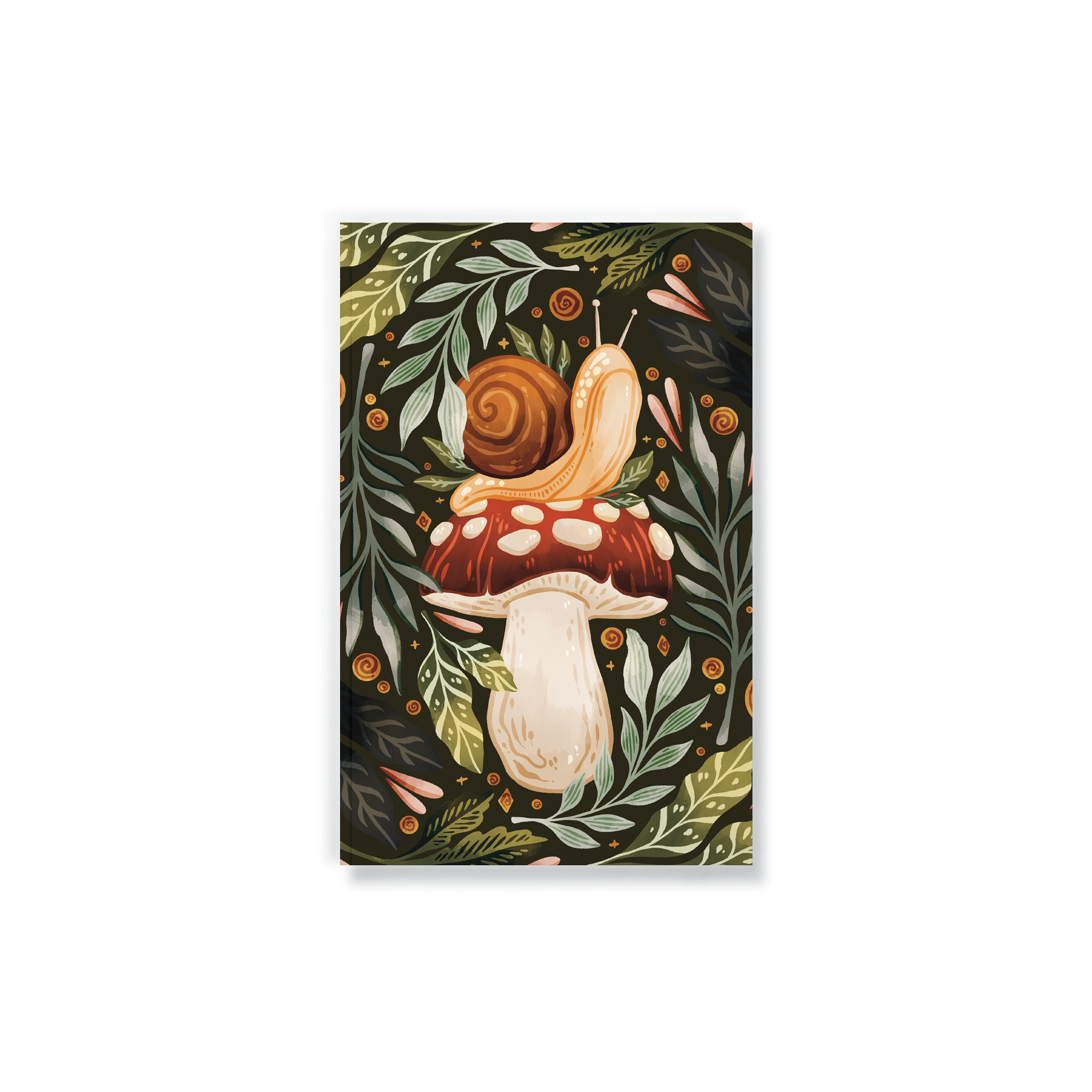 Snail &amp; Mushroom Classic Layflat Notebook